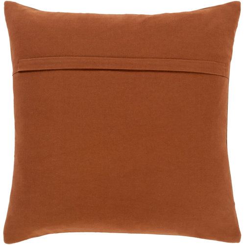 Emily Leather/Suede Throw Pillow & Reviews Joss & Main